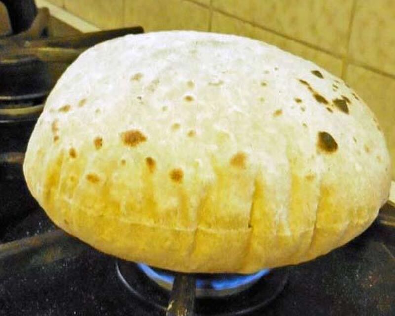 Chapatti or Roti or Phulka 1, Indian Flat Bread  - picture