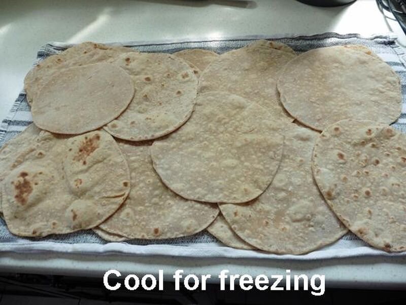 Chapatti or Roti or Phulka 1, Indian Flat Bread  - picture