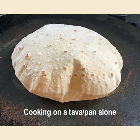 Chapatti or Roti or Phulka 1, Indian Flat Bread 