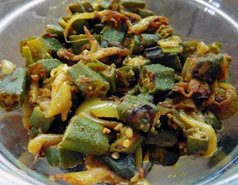 Basic Recipe For Vegetable Bhaji/Sabji 1, With Onions and Garlic - picture