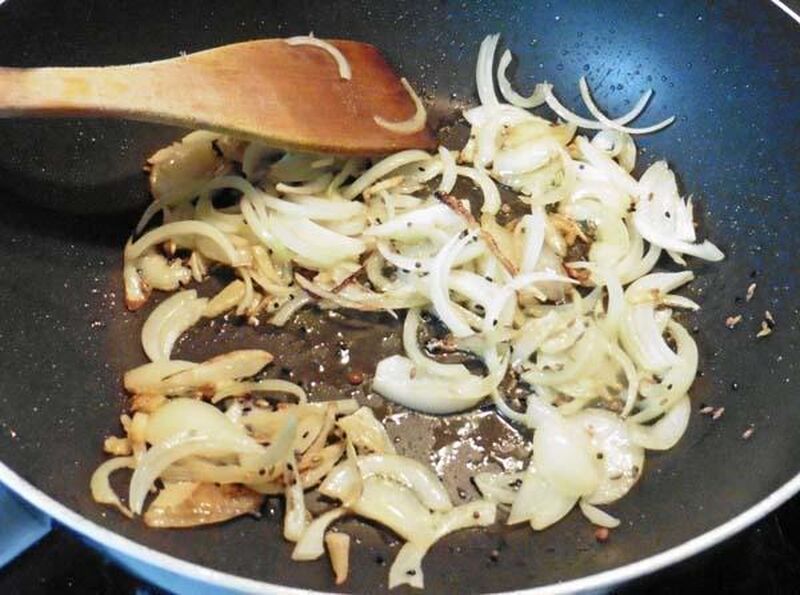 Basic Recipe For Vegetable Bhaji/Sabji 1, With Onions and Garlic - picture