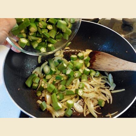 Basic Recipe For Vegetable Bhaji/Sabji 1, With Onions and Garlic
