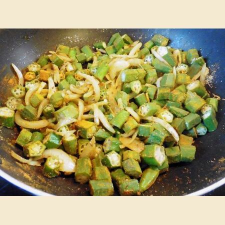 Basic Recipe For Vegetable Bhaji/Sabji 1, With Onions and Garlic