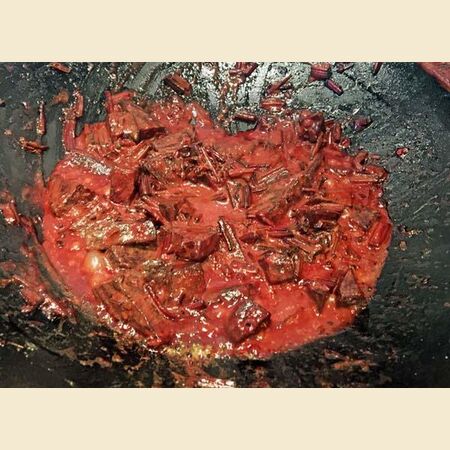 Beetroot Greens/Leaves and Stalks Bhaji/Sabji 1, With Coconut Cream